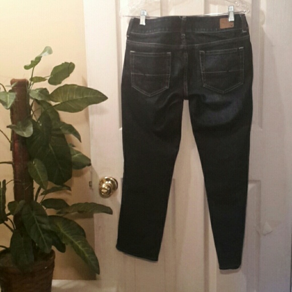 American Eagle Stretch Womens Cropped Jeans Sz 6 - Picture 7 of 8